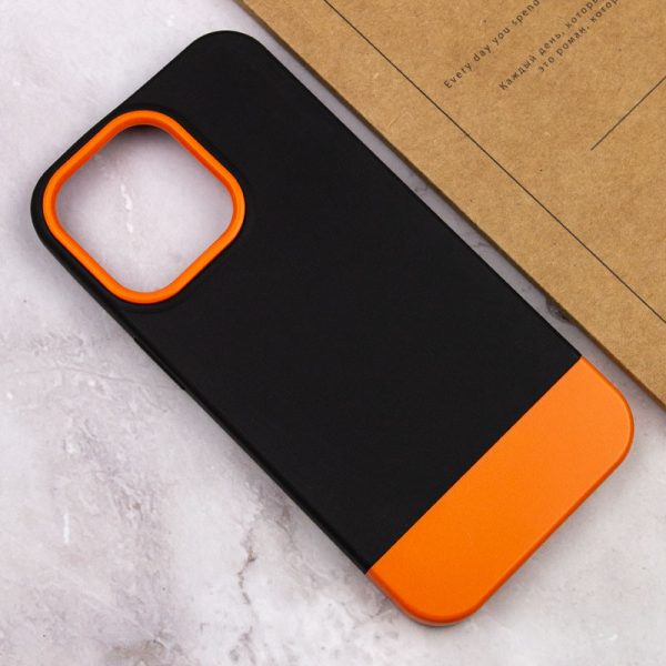 Чохол для iPhone 13 Pro Чорний TPU+PC Bichromatic - Зображення 4
