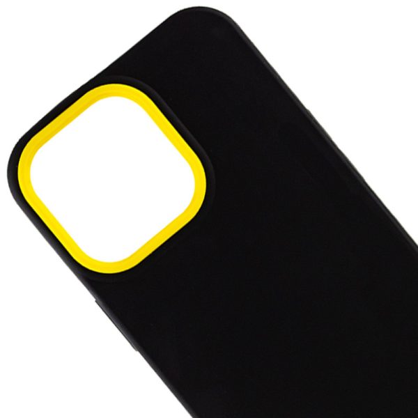 Чохол для iPhone 13 Pro Чорний TPU+PC Bichromatic - Зображення 2
