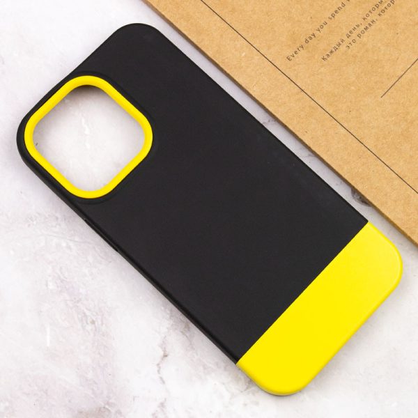 Чохол для iPhone 13 Pro Чорний TPU+PC Bichromatic - Зображення 4
