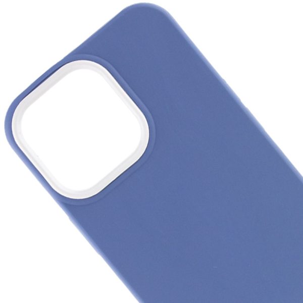 Чохол для iPhone 13 Pro Синій TPU+PC Bichromatic - Зображення 2