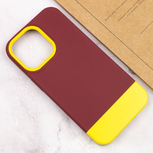 Чохол для iPhone 13 Pro Коричневий TPU+PC Bichromatic - Зображення 4