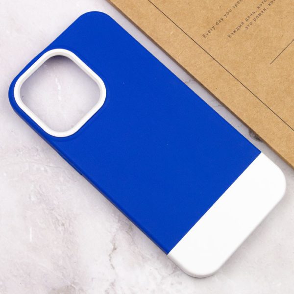 Чохол для iPhone 13 Pro Синій TPU+PC Bichromatic - Зображення 4