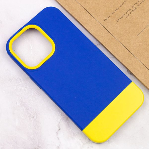 Чохол для iPhone 13 Pro Синій TPU+PC Bichromatic - Зображення 4