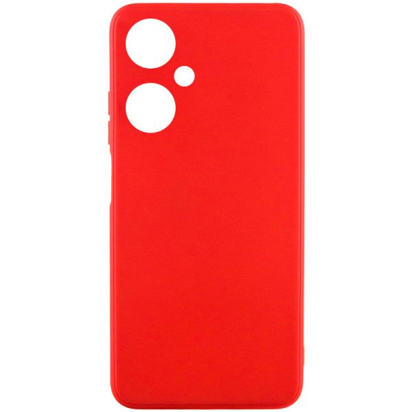 Силіконовий чохол для OnePlus Nord CE 3 Lite Червоний Candy Full Camera