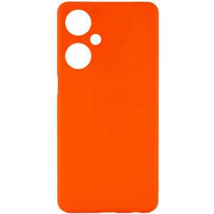 Силіконовий чохол для OnePlus Nord CE 3 Lite Помаранчевий Candy Full Camera
