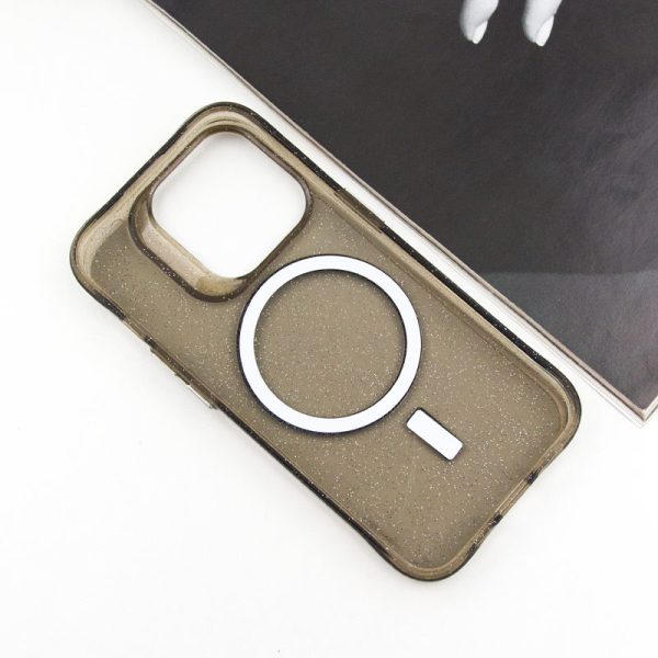 Чохол для iPhone 14 Pro Max Чорний TPU Radiance with MagSafe - Зображення 4