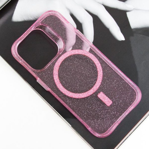 Чохол для iPhone 14 Pro Max Рожевий TPU Radiance with MagSafe - Зображення 2