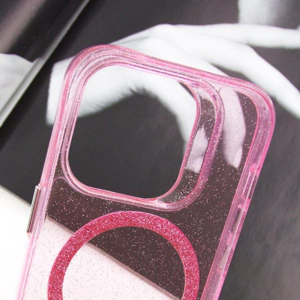 Чохол для iPhone 14 Pro Max Рожевий TPU Radiance with MagSafe - Зображення 3