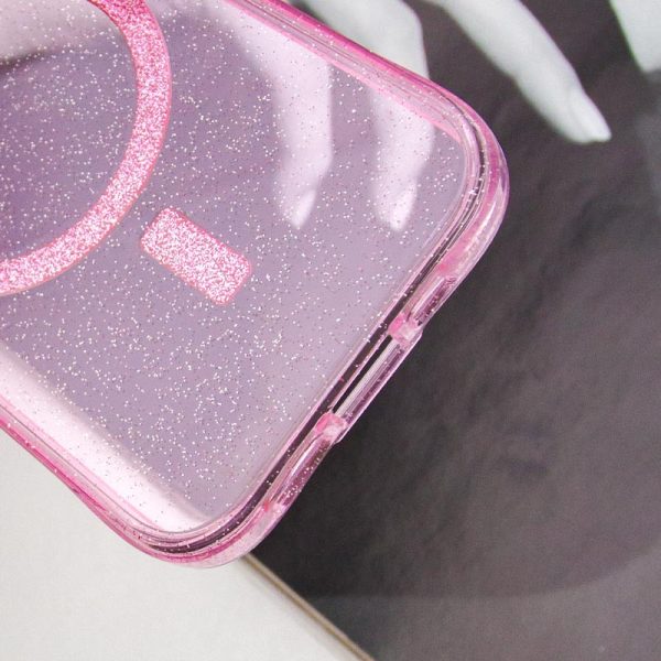 Чохол для iPhone 14 Pro Max Рожевий TPU Radiance with MagSafe - Зображення 5