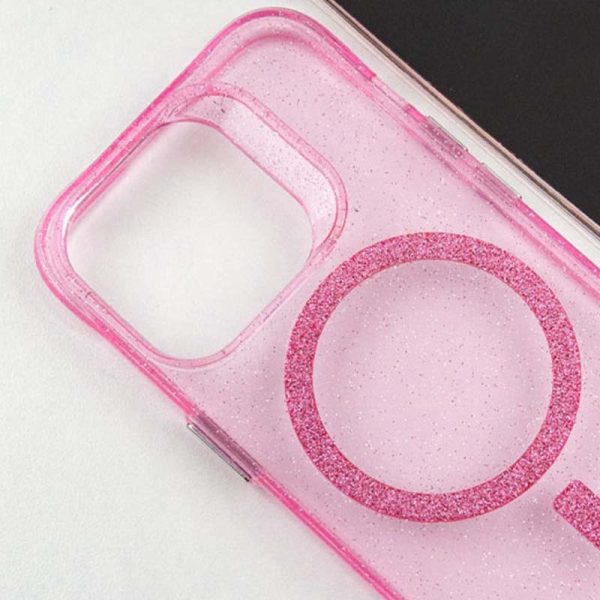 Чохол для iPhone 14 Pro Max Рожевий TPU Radiance with MagSafe - Зображення 8