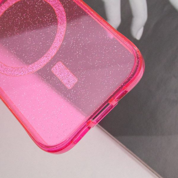 Чохол для iPhone 14 Pro Max Червоний TPU Radiance with MagSafe - Зображення 5