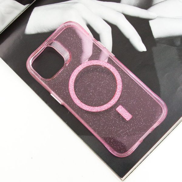 Чохол для iPhone 15 Рожевий TPU Radiance with MagSafe - Зображення 2