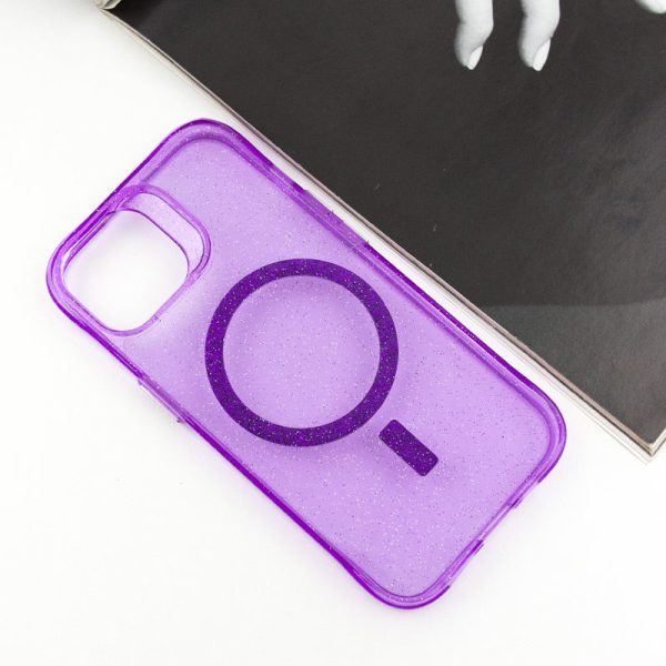 Чохол для iPhone 15 Фіолетовий TPU Radiance with MagSafe - Зображення 2