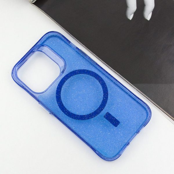 Чохол для iPhone 15 Pro Max Синій TPU Radiance with MagSafe - Зображення 2