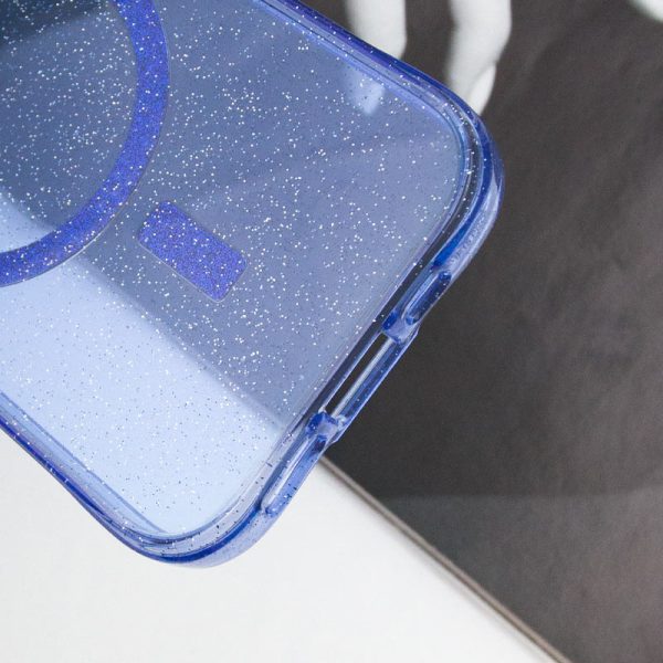 Чохол для iPhone 15 Pro Max Синій TPU Radiance with MagSafe - Зображення 5