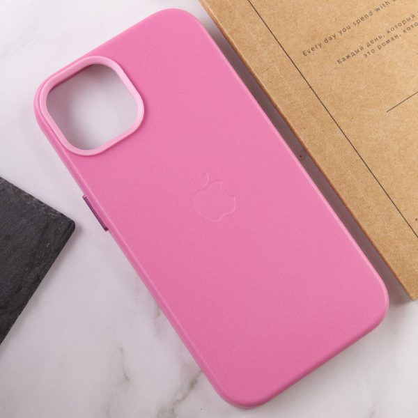 Шкіряний чохол для Apple iPhone 13 Pollen Leather Case with MagSafe - Зображення 7