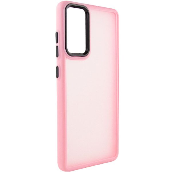 Чохол для Samsung Galaxy S20 FE Рожевий TPU+PC Lyon Frosted
