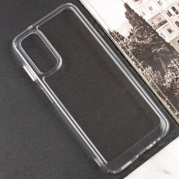 Чохол для Samsung Galaxy A04s Прозорий TPU+PC Прозорий 2.0 mm metal buttons - Зображення 6