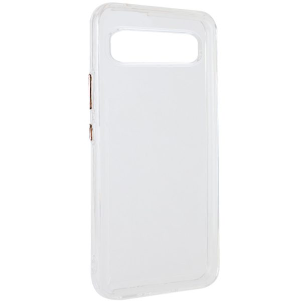 Чохол для Google Pixel 6a Прозорий TPU+PC Прозорий 2.0 mm metal buttons