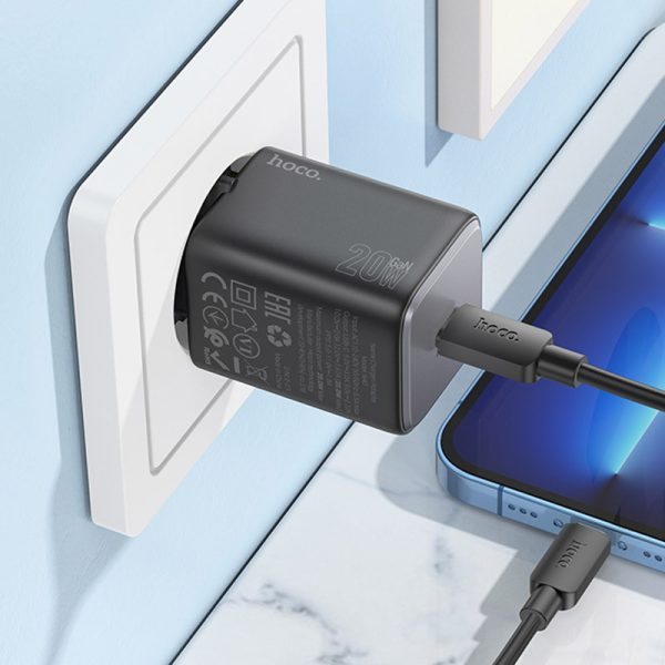 Зарядний пристрій Hoco N40 Mighty 1C PD20W - Зображення 5