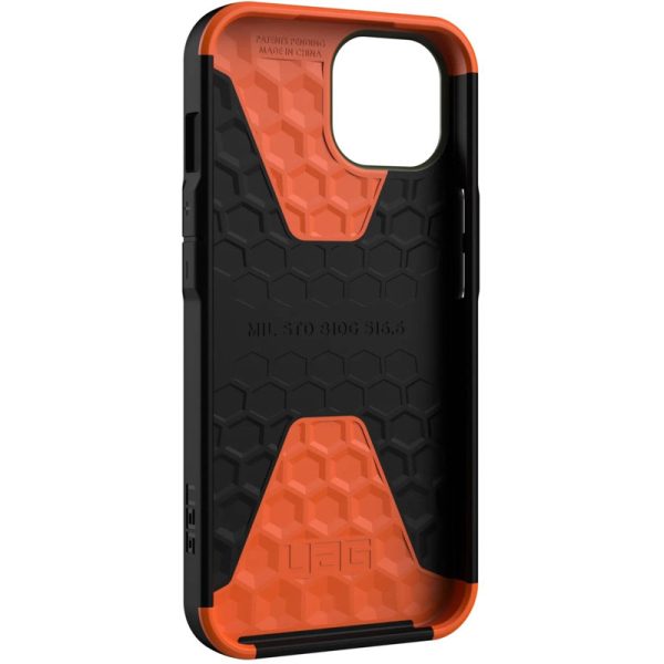 Чохол для iPhone 14 Plus Зелений TPU UAG CIVILIAN series - Зображення 2