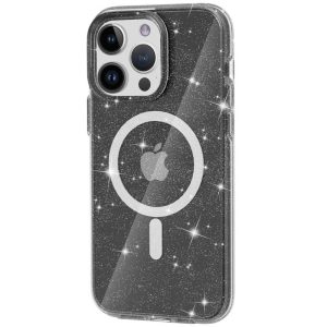 Чохол для iPhone 12 Pro Max Чорний TPU Galaxy Sparkle (MagFit)