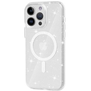 Чохол для iPhone 12 Pro Max Прозорий TPU Galaxy Sparkle (MagFit)