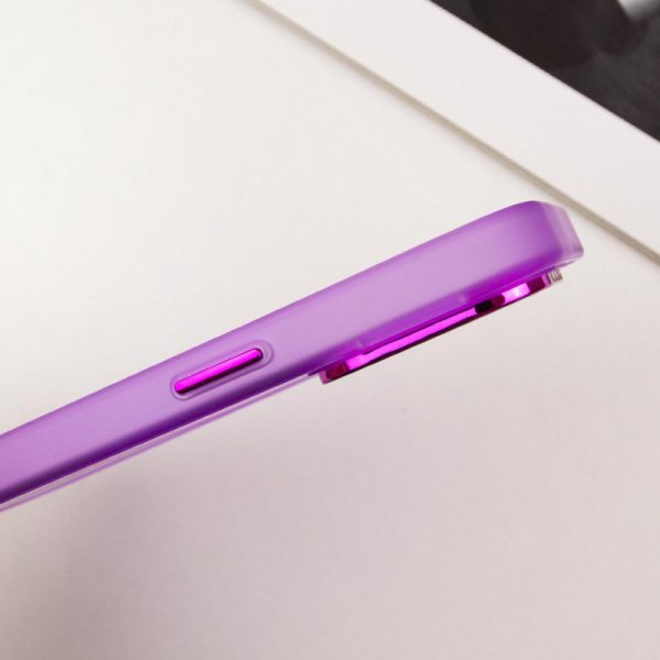 Чохол для iPhone 15 Pro Max Фіолетовий TPU+PC Lily with MagSafe - Зображення 6