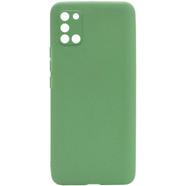 Силіконовий чохол для Samsung Galaxy A31 Зелений Candy Full Camera