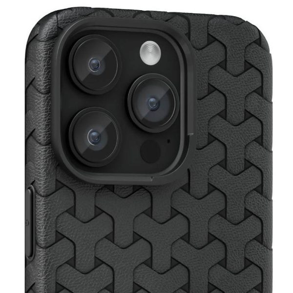 Чохол для iPhone 13 Pro Чорний TPU Weaving - Зображення 2