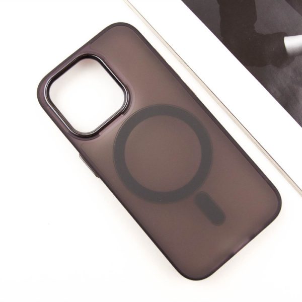 Чохол для iPhone 14 Pro Max Фіолетовий TPU+PC Lily with MagSafe - Зображення 2