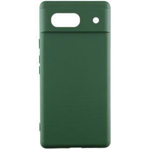 Чохол для Google Pixel 7a Зелений Silicone Cover Lakshmi (A)