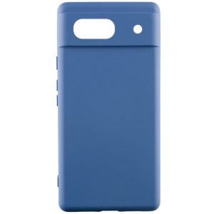 Чохол для Google Pixel 7a Синій Silicone Cover Lakshmi (A)