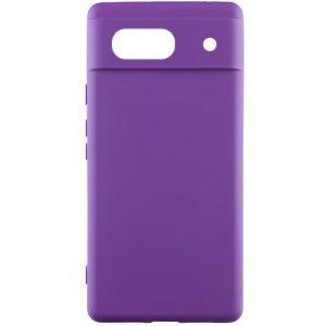 Чохол для Google Pixel 7a Фіолетовий Silicone Cover Lakshmi (A)