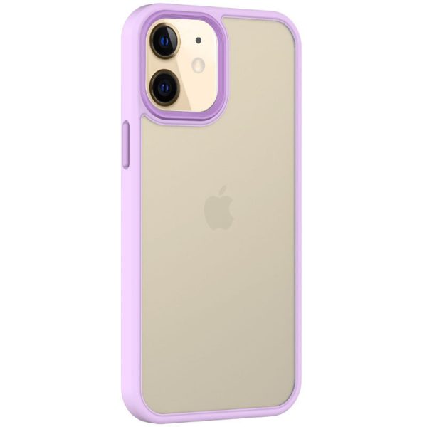 Чохол для iPhone 11 Фіолетовий Metal Buttons