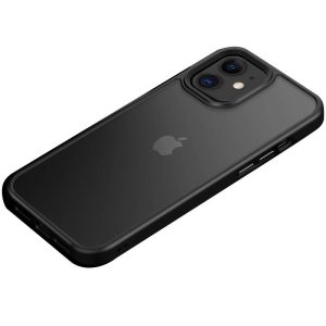 Чохол для iPhone 11 Чорний Metal Buttons