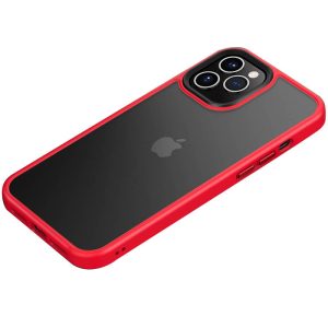 Чохол для iPhone 11 Pro Червоний Metal Buttons