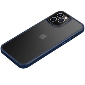 Чохол для iPhone 11 Pro Синій Metal Buttons
