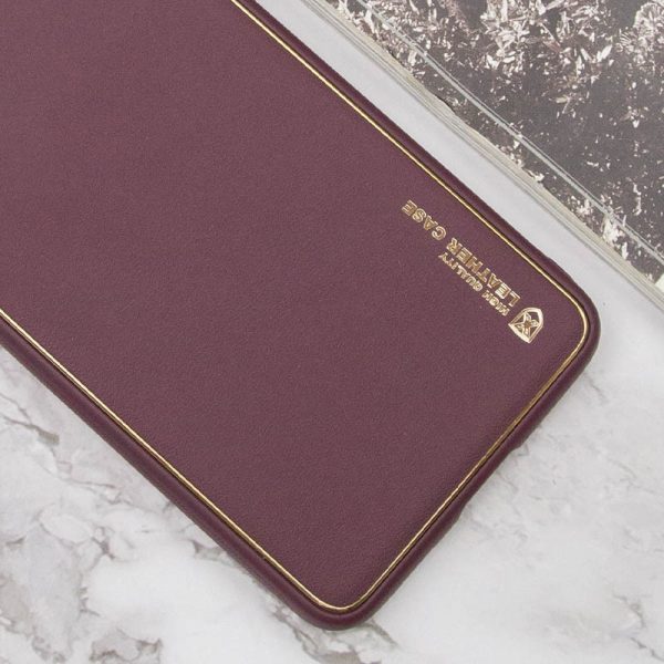 Шкіряний чохол для Samsung Galaxy A14 4G/5G Бордовий Xshield - Зображення 2