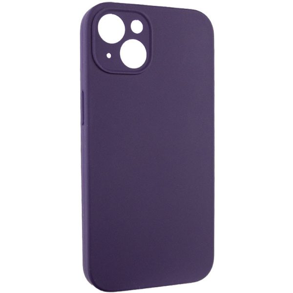 Чохол для iPhone 15 Plus Фіолетовий Silicone Case Full Camera Protective NO LOGO - Зображення 2