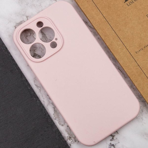 Чохол для iPhone 15 Pro Рожевий Silicone Case Full Camera Protective NO LOGO - Зображення 5