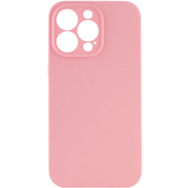 Чохол для iPhone 15 Pro Рожевий Silicone Case Full Camera Protective NO LOGO