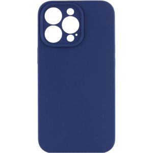 Чохол для iPhone 15 Pro Синій Silicone Case Full Camera Protective NO LOGO