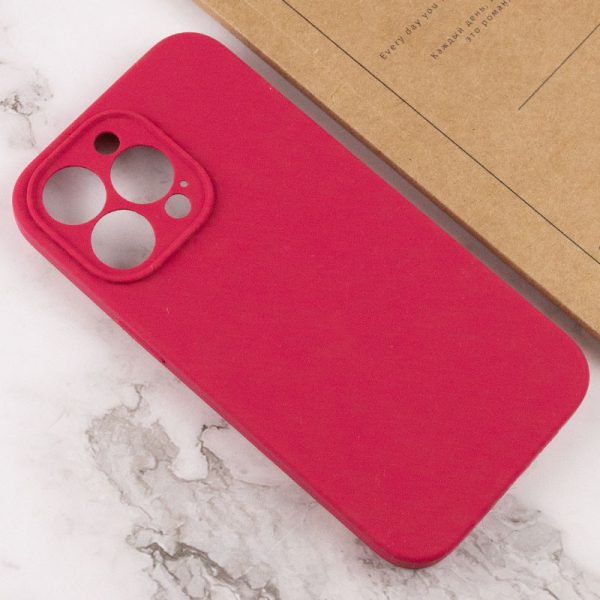 Чохол для iPhone 15 Pro Max Червоний Silicone Case Full Camera Protective NO LOGO - Зображення 3