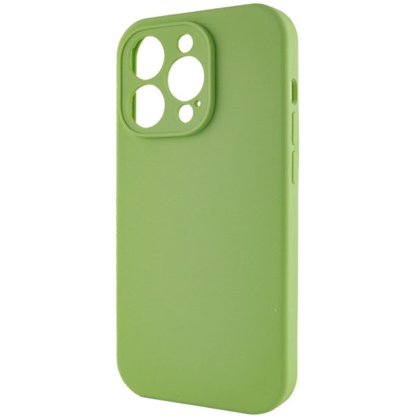 Чохол для iPhone 15 Pro Max М'ятний Silicone Case Full Camera Protective NO LOGO - Зображення 3