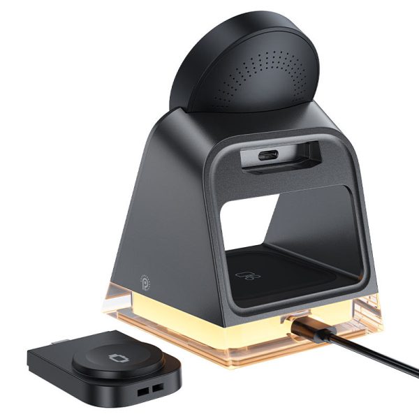 Бездротова зарядка Acefast E17 desktop 3-in-1 - Зображення 2
