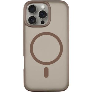 Чохол для iPhone 16 Pro Max Золотий Синійo Skin Friendly Frosted with MagSafe