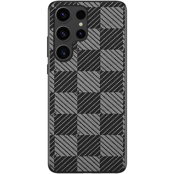 Чохол для Samsung Galaxy S25 Ultra Cube TPU+PC Grid