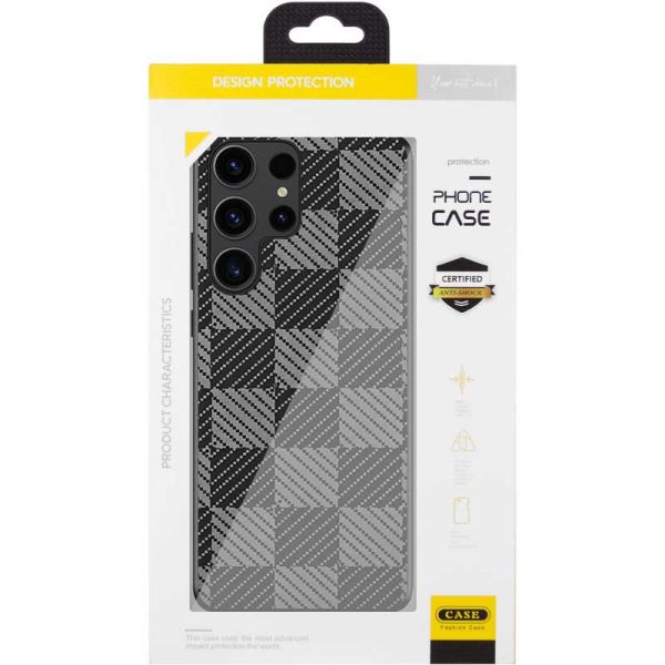 Чохол для Samsung Galaxy S25 Ultra Cube TPU+PC Grid - Зображення 2