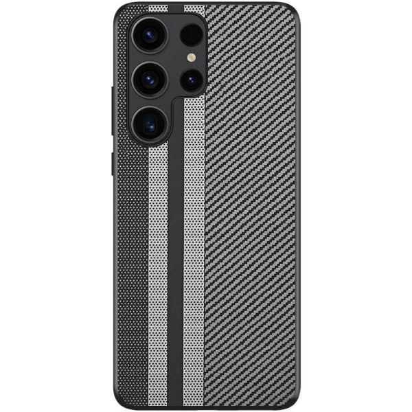 Чохол для Samsung Galaxy S25 Ultra Line TPU+PC Grid